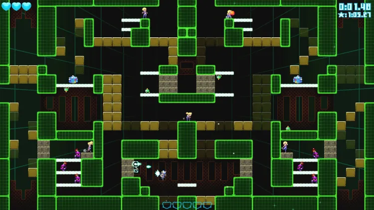 Скриншот Mighty Switch Force! Academy — 1