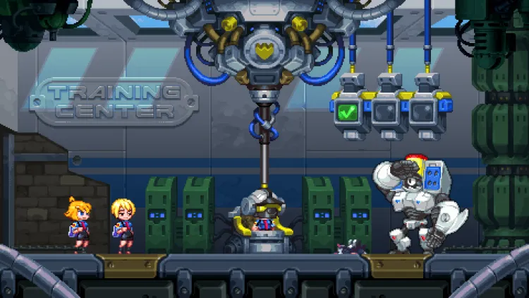 Скриншот Mighty Switch Force! Academy — 5