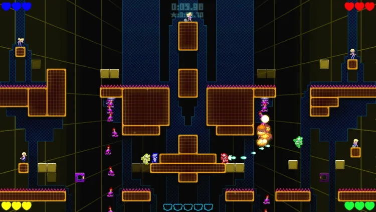 Скриншот Mighty Switch Force! Academy — 6