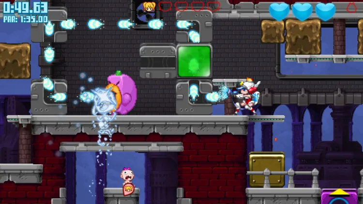 Скриншот Mighty Switch Force! Collection — 1