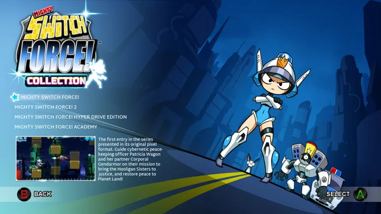 Скриншот Mighty Switch Force! Collection — 7