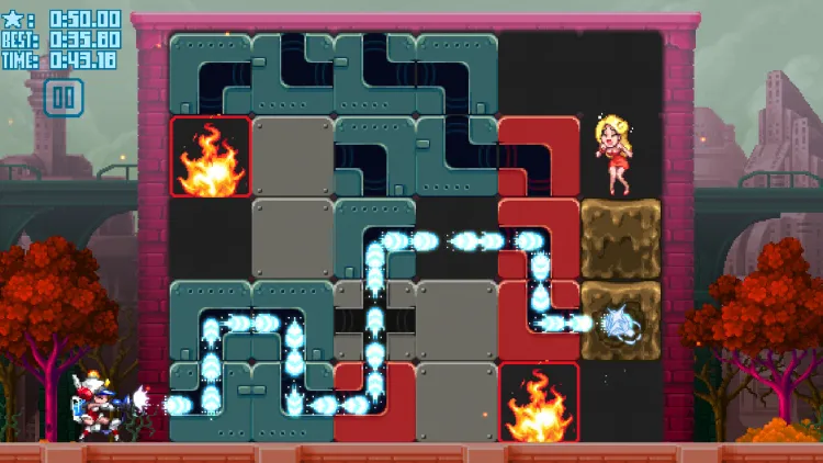Скриншот Mighty Switch Force! Hose It Down! — 1