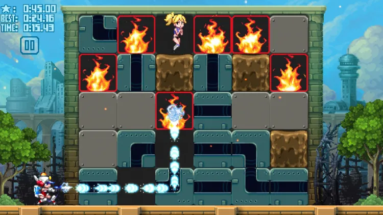 Скриншот Mighty Switch Force! Hose It Down! — 2