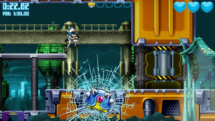 Скриншот Mighty Switch Force! Hyper Drive Edition — 1