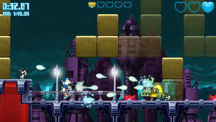 Скриншот Mighty Switch Force! Hyper Drive Edition — 5