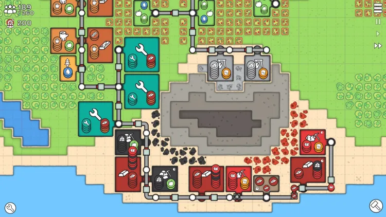 Скриншот Mini Settlers — 1