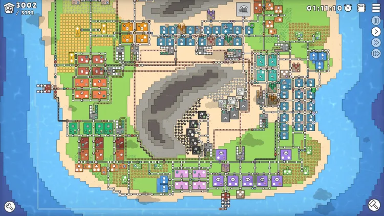 Скриншот Mini Settlers — 2