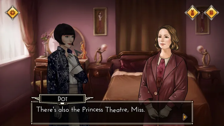 Скриншот Miss Fisher and the Deathly Maze — 3