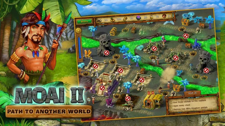 Скриншот MOAI 2: Path to Another World — 1