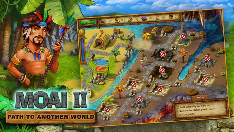 Скриншот MOAI 2: Path to Another World — 2