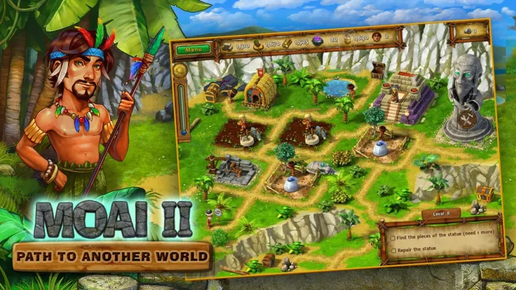 Скриншот MOAI 2: Path to Another World — 3