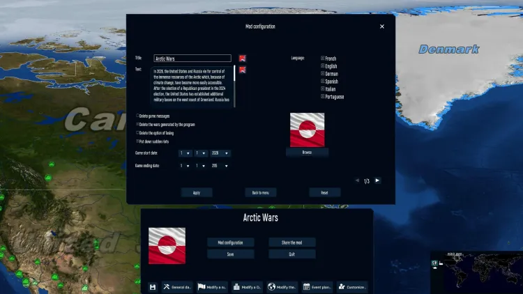 Скриншот Modding Tool Add-on - Geo-Political Simulator 5 DLC — 4