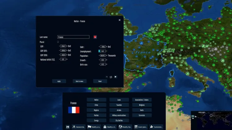 Скриншот Modding Tool Add-on - Geo-Political Simulator 5 DLC — 6