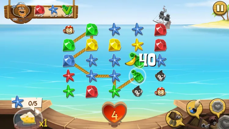 Скриншот Monkey Ahoy — 8