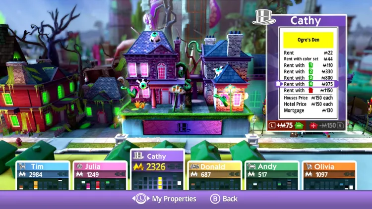 Скриншот Monopoly (Nintendo Switch - Цифровая версия) (EU) — 1