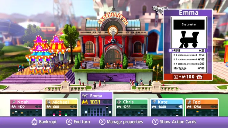 Скриншот Monopoly (Nintendo Switch - Цифровая версия) (EU) — 2