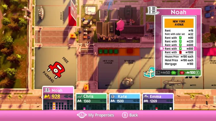 Скриншот Monopoly (Nintendo Switch - Цифровая версия) (EU) — 4