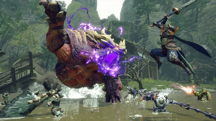 Скриншот Monster Hunter Rise Deluxe Edition — 3