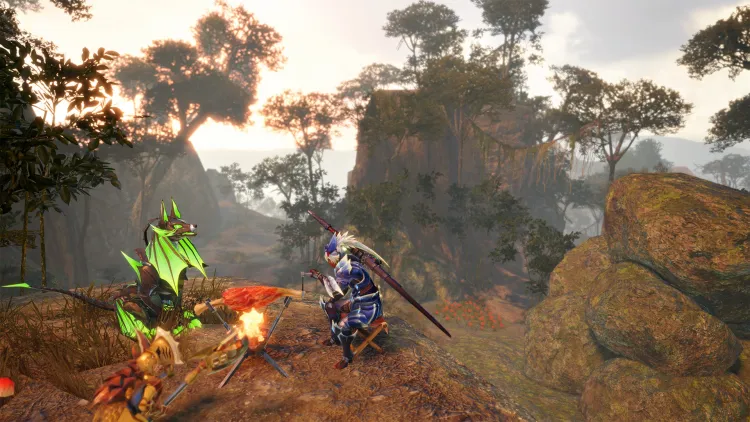 Скриншот Monster Hunter Rise: Sunbreak DLC — 4