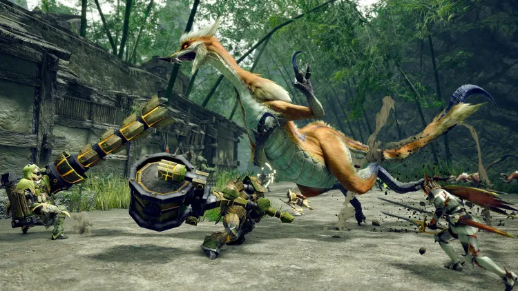 Скриншот Monster Hunter Rise: Sunbreak DLC — 6