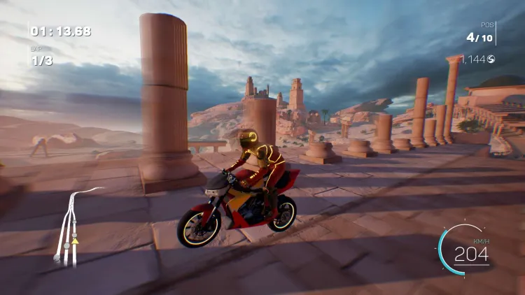 Скриншот Moto Racer 4 - Antique Antics DLC — 3