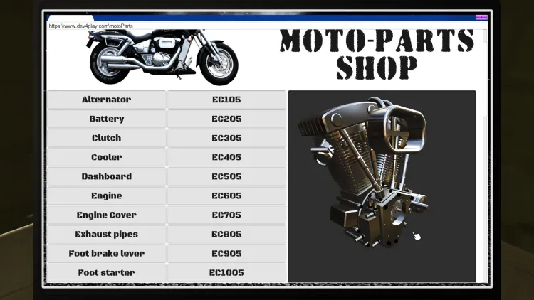 Скриншот Motorbike Garage Mechanic Simulator — 6