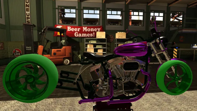 Скриншот Motorbike Garage Mechanic Simulator — 7