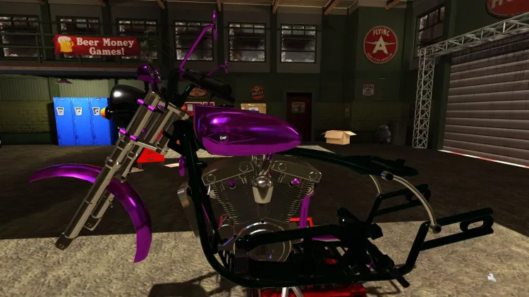Скриншот Motorbike Garage Mechanic Simulator — 8