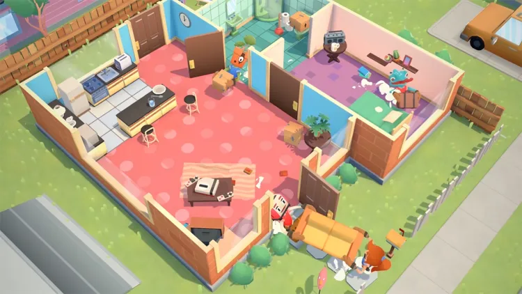 Скриншот Moving Out (Nintendo Switch - Цифровая версия) (EU) — 2