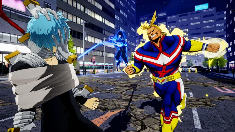 Скриншот MY HERO ONE'S JUSTICE (Nintendo Switch - Цифровая версия) (EU) — 1