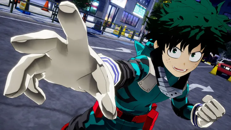 Скриншот MY HERO ONE'S JUSTICE (Nintendo Switch - Цифровая версия) (EU) — 4