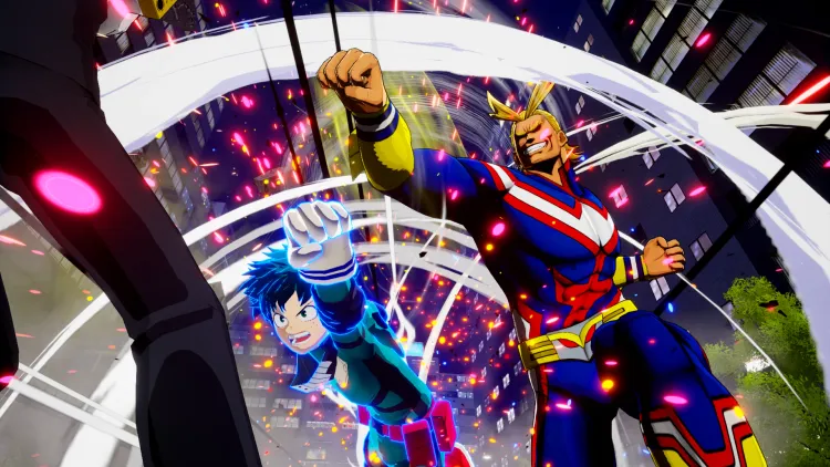 Скриншот My Hero One's Justice — 3
