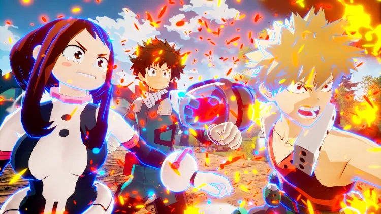 Скриншот My Hero One's Justice — 8