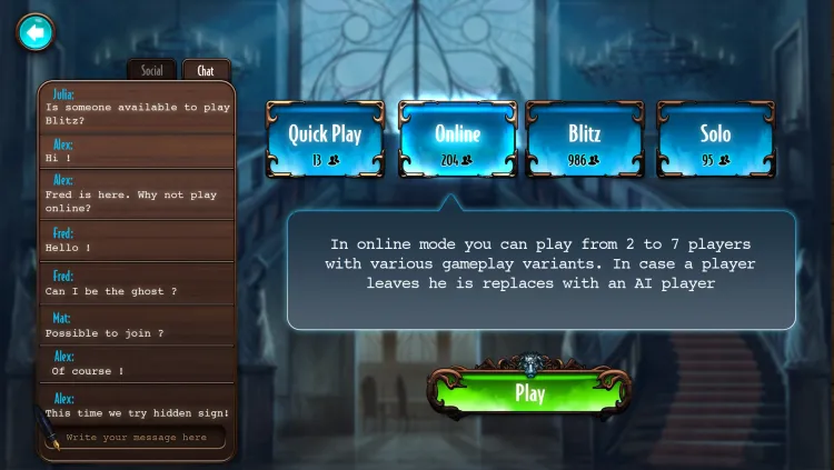 Скриншот Mysterium: A Psychic Clue Game — 3