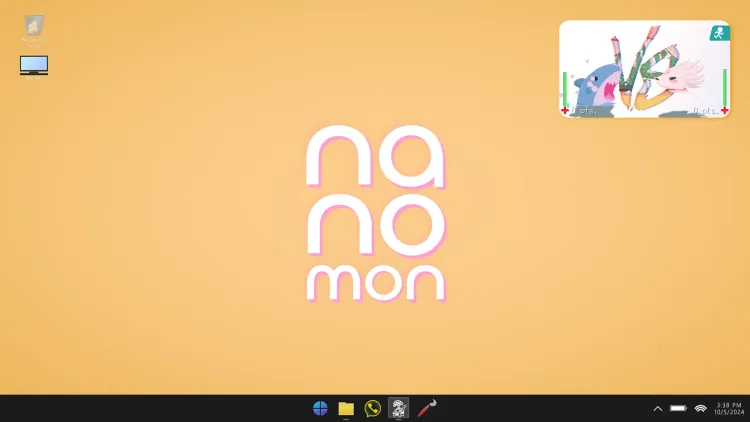 Скриншот Nanomon Virtual Pet — 2