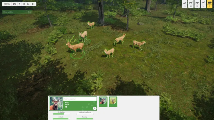 Скриншот Natural Instincts: European Forest (Ранний доступ) — 3
