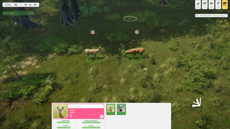 Скриншот Natural Instincts: European Forest (Ранний доступ) — 5