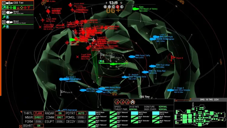 Скриншот NEBULOUS: Fleet Command (Ранний доступ) — 4