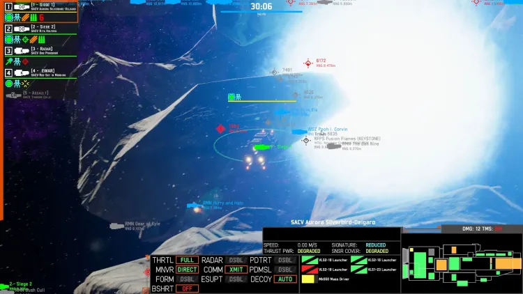 Скриншот NEBULOUS: Fleet Command (Ранний доступ) — 5