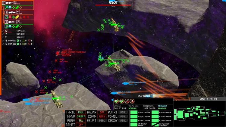 Скриншот NEBULOUS: Fleet Command (Ранний доступ) — 7