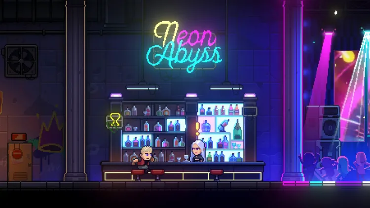 Скриншот Neon Abyss — 1