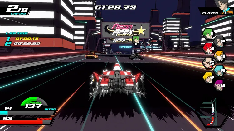 Скриншот Neon Apex: Beyond the Limit — 3