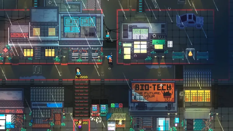 Скриншот Neon Blight — 5