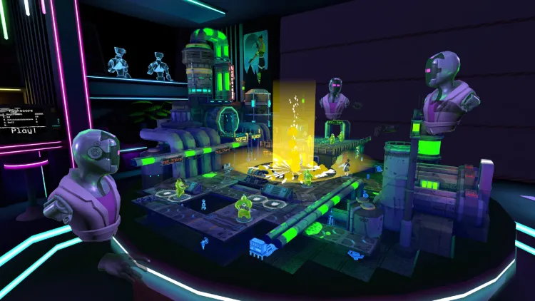 Скриншот NEON Squad Tactics — 5