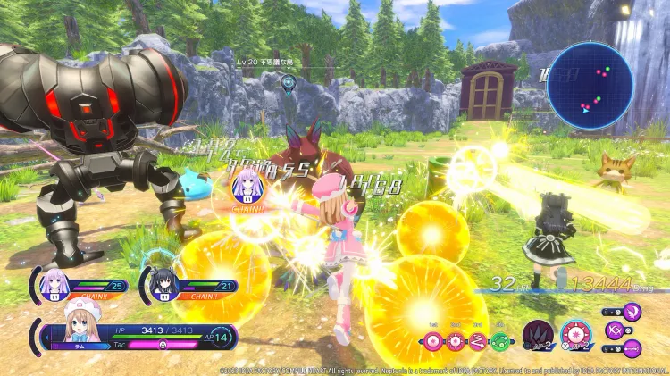 Скриншот Neptunia: Sisters VS Sisters — 1