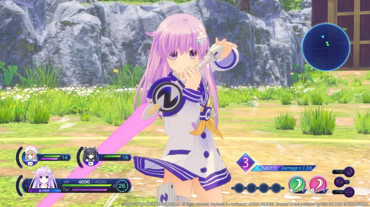 Скриншот Neptunia: Sisters VS Sisters — 2