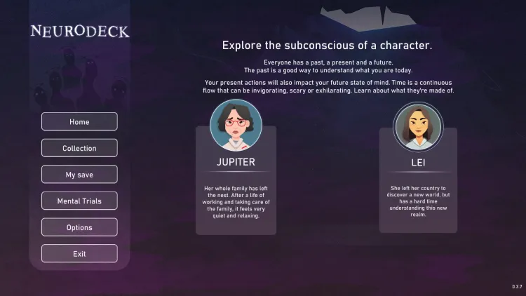 Скриншот Neurodeck: Psychological Deckbuilder — 1