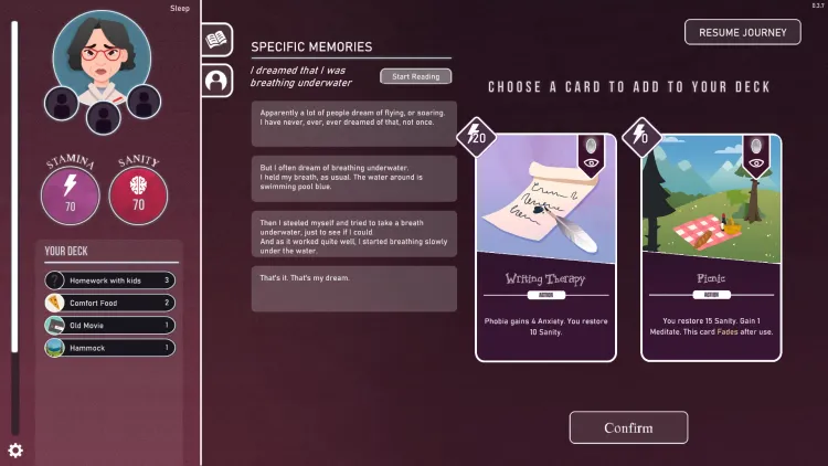 Скриншот Neurodeck: Psychological Deckbuilder — 6