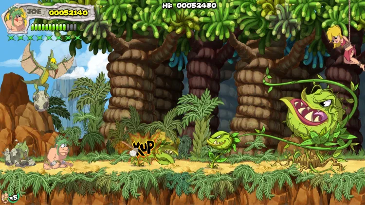 Скриншот New Joe & Mac - Caveman Ninja — 1