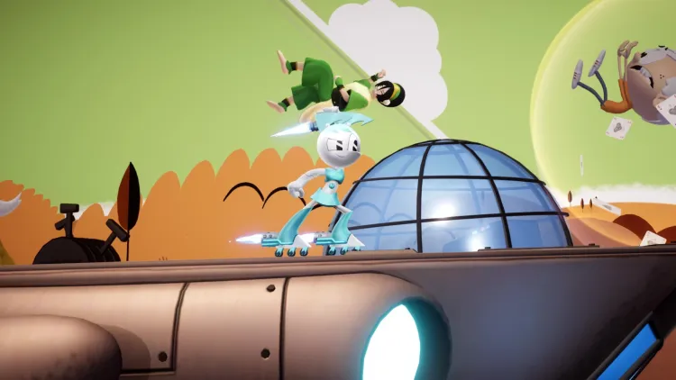 Скриншот Nickelodeon All-Star Brawl - Jenny Brawler Pack DLC — 2